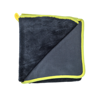Serviette de nettoyage de voiture en microfibre de haute qualité 50x70, serviette de séchage de voiture en microfibre à boucles torsadées 60x40 600gsm 800gsm