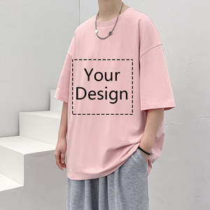 High Quality Wholesale 260-300 Gsm Loose Fit T Shirt Cotton Custom Sport T Shirt Gym Oversized Men T-Shirt - Product Image 2