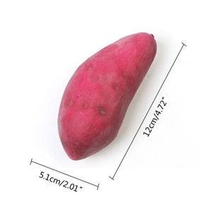 Légumes Artificiels Réalistes en Mousse, Patates Douces et Faux Ignames Décoratifs pour la Maison, la Cuisine et les Fêtes d'Halloween - Product Image 2
