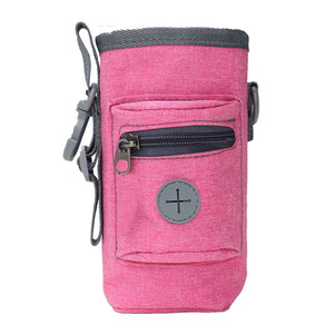 Portable Outdoor Walking Pet Training Backpack Square Oxford Dog Treat Bag Zipper Closure Poop Bag Dispenser for Dog <b>Cat</b> Care - Product Image 5