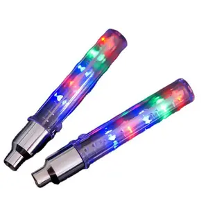 Feux de pneu de vélo multicolores Feux de roue de vélo étanches Feux de valve de moto Lampe néon à rayons Led Feux de roue de vélo