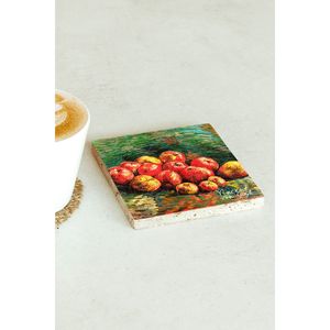 Posavasos de Piedra Individual de la Serie Vincent Van Gogh, Diseño Cuadrado 151, para Regalo Empresarial o Promocional - Product Image 2