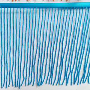 Cinta decorativa de borlas pesadas para <span class=keywords><strong>ropa</strong></span> de 15cm, flecos con cuentas de vidrio blanco y negro rojo plateado para <span class=keywords><strong>ropa</strong></span> de vestir - Product Image 5