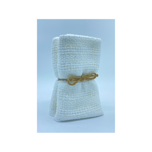 Toallas de cocina de líneas blancas bordadas de algodón 100% ligeras hechas a mano, de secado rápido, reutilizables, perfectas para limpieza y uso de regalos - Product Image 4