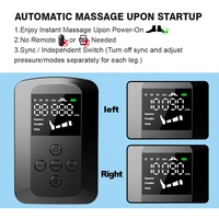 Système professionnel de récupération sportive séquentielle, bottes à compression d'air pour une meilleure circulation, pressothérapie, drainage lymphatique