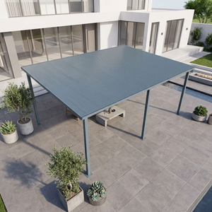 Maison préfabriquée personnalisée en panneaux sandwich en alliage d'aluminium moderne, pour chambre froide, entrepôt, atelier, hôtel, villa, extérieur, thermique - Product Image 1