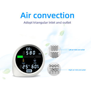 안전 투야 WIFI 실내 CO2 모니터 휴대용 홈 스마트 이산화탄소 감지기 H900CO2-WIFI 소리 + 빛 알람 400-5000ppm 1 - Product Image 3