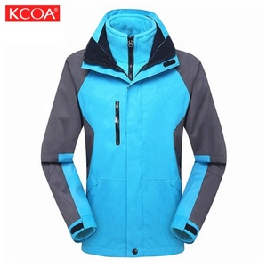 Vestes et blousons d'hiver coupe-vent en polaire polyester 2020 pour hommes et femmes, avec capuche, pour le snowboard en montagne, couleur noire - Product Image 2