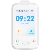 Rastreador GPS Android 4G con Tarjeta SIM, Pantalla Táctil HD de 2.83'', Llamadas SOS, Seguimiento Beidou, Control por Aplicación, Control de Acceso Escolar para Estudiantes
