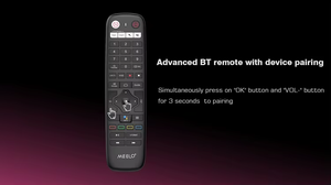 Usine Vente Double Wifi Stalker En ligne 4K Ultra HD Vidéo Meelo XTV <span class=keywords><strong>DUO</strong></span> 2 Décodeur Amlogic S905W2 Quad Core Android 11 TV Box - Product Image 6