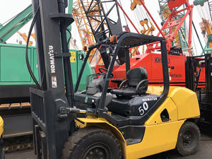 Used Japanese Komatsu FD50 Electric <strong>Forklift</strong> for Sale 5 Ton Capacity with ISUZU Engine Low Price - Product Image 3