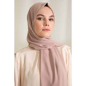 ผ้าคลุมศีรษะเมดินา ซิลค์ ชาล สโตน สำหรับผู้หญิง ผ้าคลุมยาว น้ำหนักเบา สวยหรู แฟชั่นเครื่องประดับ - Product Image 3