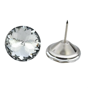 China hizo hogar suave muebles sofá Fondo pared cabecera decorativo cristal diamante brillante clavo Catcher - Product Image 6