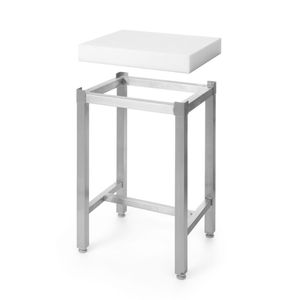 Bloque de Polietileno HENDI para Cocina Comercial 505656 + 505670 Blanco 500x400x(H)800mm Equipo de Cocina Comercial - Product Image 1