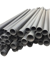 Prix des tuyaux en PVC de 4 pouces et 6 pouces de diamètre, tuyaux en plastique UPVC de 75 mm pour l'alimentation en eau souterraine
