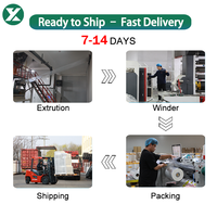 Sacs en film rétractable en PVC transparent sur mesure, fabriqués directement en usine YIXIN, pour l'emballage de flacons cosmétiques, de savons et de bombes de bain