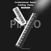 Instrument de musique chinois 88 claviers Piano pliant Piano numérique professionnel intelligent Piano pliant redéfinissant Portable