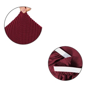 Jacquard Knitted Elastic Modern Solid <b>Sofa</b> Slipcover Three-Seat Protective <b>Stretch</b> Customizable Color 180-235CM Width - Product Image 6