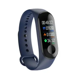 2021 cheapest smart wristband health smart bracelet M3 with Heart rate monitor fitness tracker M3 smart band