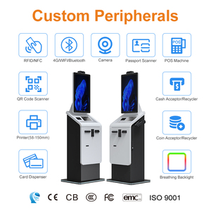 Kiosques de paiement de 32 pouces avec écran tactile personnalisable SDK Machine de kiosques de recyclage d'espèces en libre-service - Product Image 3