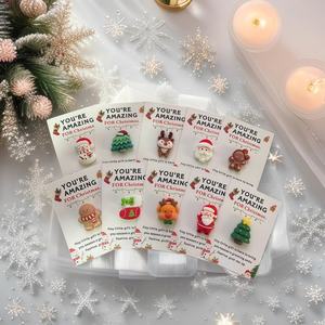 Biglietti d'Auguri Natalizi in Resina con Abbracci Emotivi, Regali per Amici, Famiglia, Colleghe, Dipendenti, Omaggi di Apprezzamento per le Festività - Product Image 6