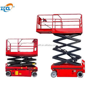 Plataforma <span class=keywords><strong>Elevadora</strong></span> de Tijera Hidráulica Autopropulsada de Alta Eficiencia ZTCL de 6m-16m con Control Remoto para <span class=keywords><strong>Alquiler</strong></span> y Venta - Product Image 4