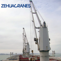 Grue de pont télescopique Onmarine en promotion – Grue de quai pour bateau avec télécommande sans fil, portée 2m-6m
