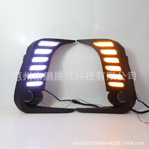 Biseles de Luces Antiniebla LED Negros ABS para Toyota Corolla 2019-2021, Par de Parachoques Delanteros con DRL y Señal de Giro, Mejora de Retrofit Izquierda y Derecha - Product Image 2