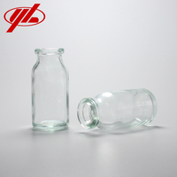 Lot de 100 bouteilles de liqueur pour Injection, transparents et vides, de Soda, en verre moulé, vente en gros, 10ml