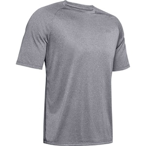 T-shirt à col rond de couleur unie Design personnalisé Jersey de haute qualité Tissu tissé à manches courtes Plus Size (4XL) Respirant Résistant à la chaleur - Product Image 2