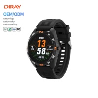 Reloj Inteligente de Moda para Mujer, Pantalla Redonda HD de 1.43'', BT 5.0, Llamadas, Frecuencia Cardíaca, Oxígeno en Sangre, Resistente al Agua IP68