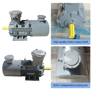 มอเตอร์อินโนโมติกส์ Beide1MT0003 แบบ 4 โพล 0.55KW~315KW ป้องกันการระเบิด แบบสามเฟส อะซิงโครนัส IC416 พร้อมพัดลมแยกอิสระ - Product Image 1