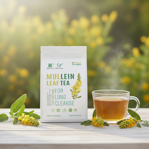 Thé aux feuilles de molène directement de l'usine, sachets de thé aux herbes naturelles emballés individuellement, prise en charge des commandes OEM et en gros - Product Image 1