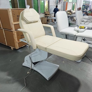 Kisen Luxury Lash <b>Bed</b> Chair Table with Detachable <b>Headrest</b> - Ergonomic Base Design for Professional Eyelash & Brow Services - Product Image 1