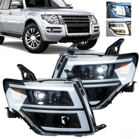 Suministro Directo de Fábrica, Faro LED de 12V Compatible con Mitsubishi Pajero V93/V97 2006-2021, Se Aceptan Pedidos Personalizados