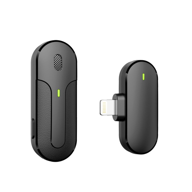 Wholesale Wireless Lavalier Microphone Studio Podcast Equipment Professional Vlog Microphone Mobile Live Broadcast Microphone