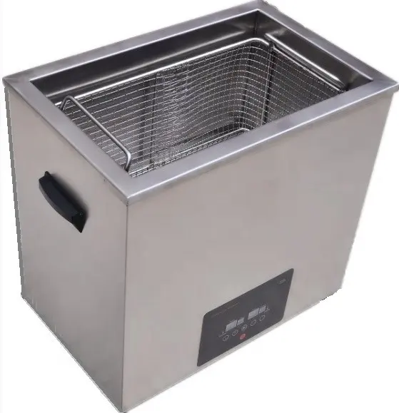 Digital control heating function stainless steel fabricated large size tank strong cleaning industrial 50L Ultrasonic cleaner