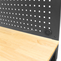 Banc de travail en acier robuste de 52 pouces, table de travail pour garage, atelier mécanique, poste de travail OEM/ODM OBM personnalisable, capacité de charge de 900 kg
