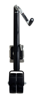 OEM ODM Roues doubles 6 "Roue jockey de remorque Capacité de 1500lbs/680KG Cric de langue de remorque Roue jockey de remorque pivotante pour jet ski
