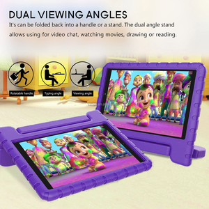Housse de <span class=keywords><strong>tablette</strong></span> HGD <span class=keywords><strong>pour</strong></span> <span class=keywords><strong>Amazon</strong></span> Kindle Fire HD <span class=keywords><strong>10</strong></span> 2015 / 2017 / 2019 <span class=keywords><strong>pouces</strong></span> étui en mousse EVA avec support - Product Image 4
