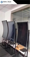 Rina Tech Curved All in One Android 23,6 27 32 43 Monitor de pantalla táctil de 55 pulgadas para señalización industrial/publicitaria/juegos