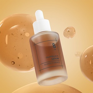 เซรั่มบำรุงผิวหน้า No.8 Glossy Essence - ผิวกระจ่างใสเปล่งประกายดุจหยดน้ำ ด้วยไฮยาลูรอนและวิตามินซี เพื่อผิวเปล่งปลั่ง - Product Image 2