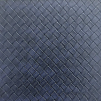 Cuir synthétique PU gaufré 3D mat bicolore de luxe, personnalisé et professionnel, pour la décoration de sacs, portefeuilles, ceintures et matériaux de chaussures