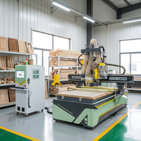 Centre d'usinage CNC ATC pour le travail du bois, routeur multifonction, machine de découpe, de perçage, de fraisage et de gravure du bois