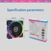 OEM ODM Rgb Fan 120mm Case Fan Proveedor de fábrica Precio barato Pwm 4pin Computer Cooler Fan