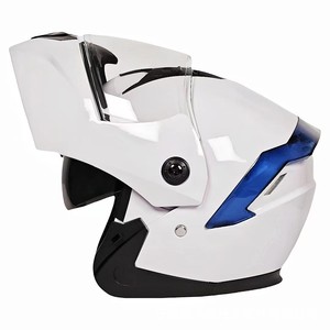 Hot Black White Grey ABS <span class=keywords><strong>Casco</strong></span> de motocicleta con diseño de tapa Nueva condición al por mayor de los fabricantes - Product Image 2