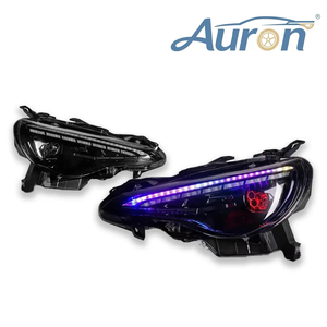 ไฟหน้ารถยนต์ดีไซน์ใหม่แบบ LED สำหรับ Toyota GT86 BRZ ปี 2012-2020 12V ไฟท้าย ไฟหน้า ขายส่ง RGB - Product Image 1