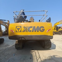 Excavatrice sur chenilles XCMG XE370DK d'occasion, 37 tonnes, d'origine chinoise, faible nombre d'heures de travail, entièrement inspectée, prix avantageux, demande de renseignements bienvenue
