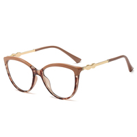 Nouveau design à la mode anti-lumière bleue bloquant les lunettes 2023 rétro lunettes Tr90 lunettes en métal