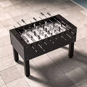 Tavolo <span class=keywords><strong>da</strong></span> Calcio <span class=keywords><strong>Balilla</strong></span> Professionale <span class=keywords><strong>da</strong></span> <span class=keywords><strong>Esterno</strong></span> 55 Pollici in Legno Massello Anticorrosione con Vernice Anticorrosione - Product Image 1
